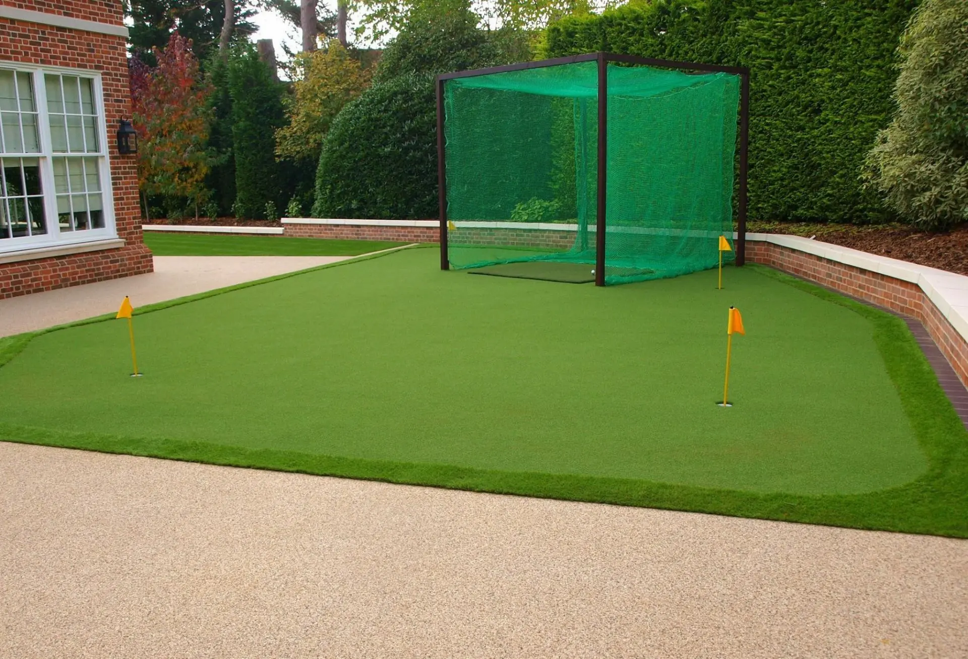All-weather Putting and Chipping Greens at the HB Golf Academy, Ashford