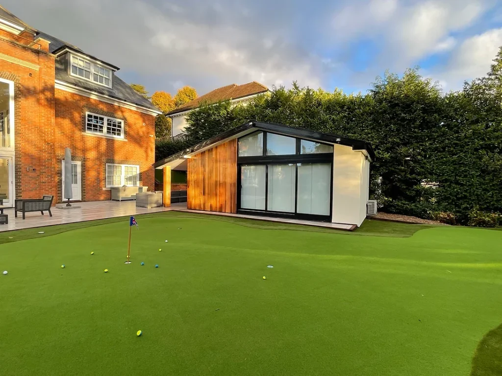 Putting Lawn in back garden