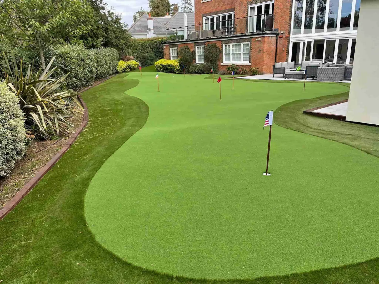 Putting lawn installed in Cobham Surrey
